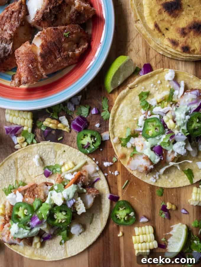 Easy Baked Fish Tacos 