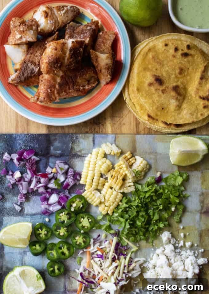 cod taco ingredients