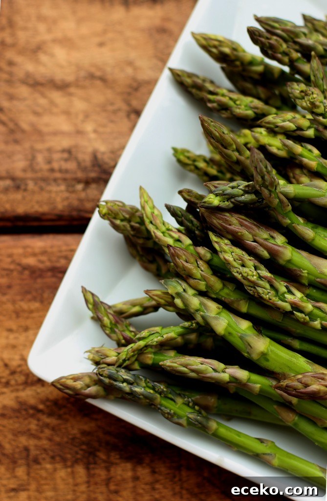 Sauteed Asparagus, Bacon and Scrambled Eggs