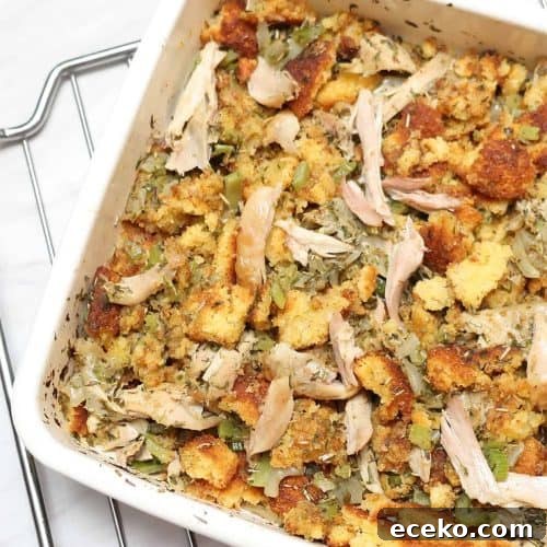 Soul Food Jiffy Cornbread Chicken And Dressing Recipe