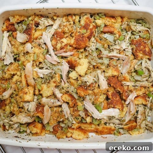 Black Folks Chicken And Dressing