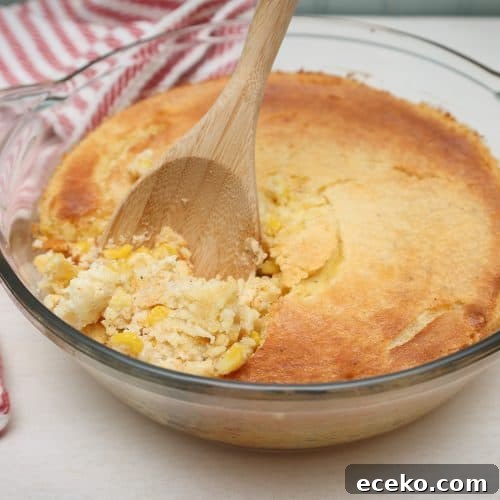 Black Folks Creamed Corn Pudding Casserole