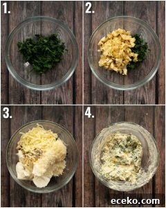 how to make spinach artichoke 4 step by step photos showing how to make spinach artichoke