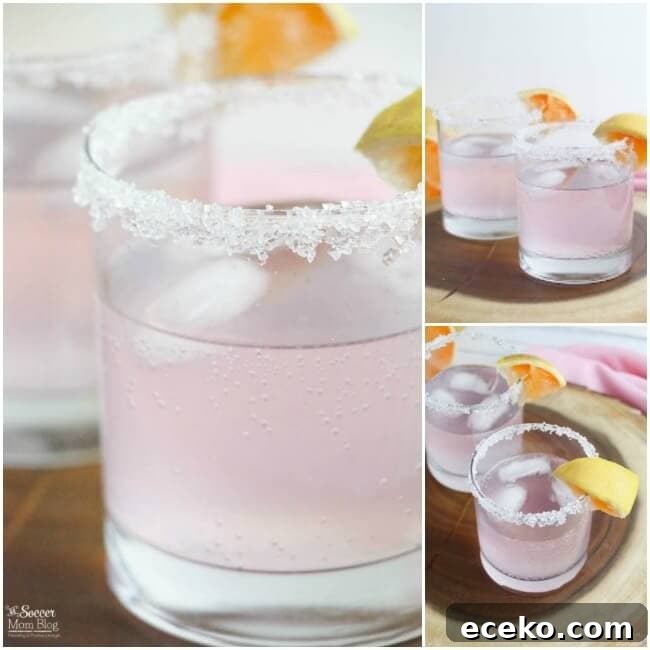 This gorgeous Sparkling Pink Paloma Cocktail Recipe will change the way you look at tequila! A festive drink perfect for brunch, parties, and holidays.