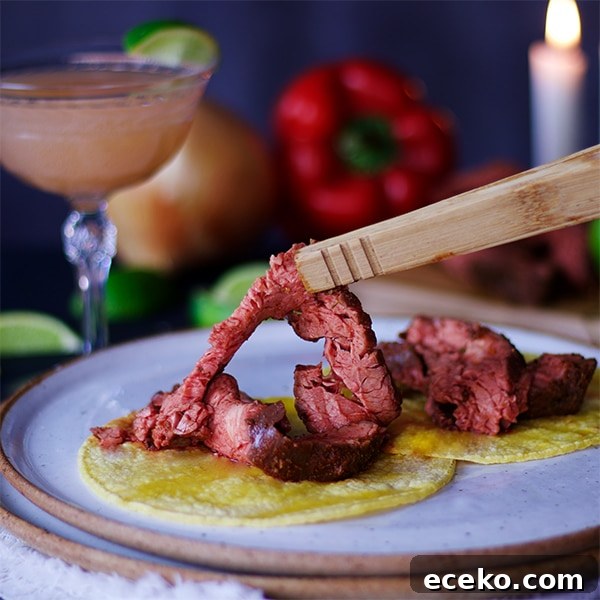 Flank Steak Tacos with Pico de Gallo