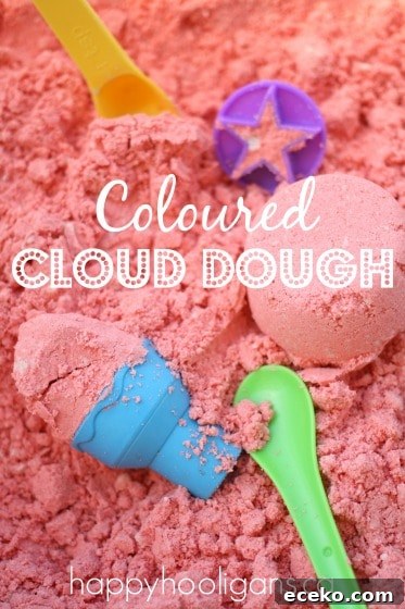 coloured cloud dough recipe