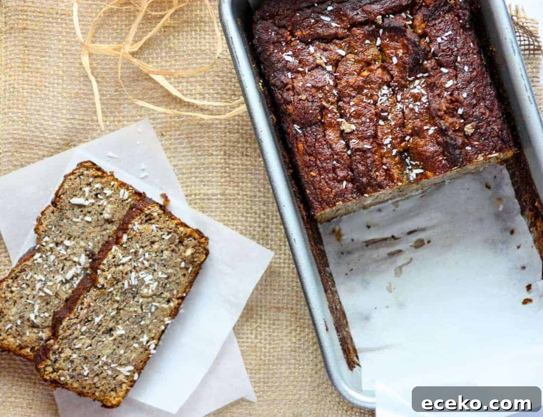 Coconut Banana Bread