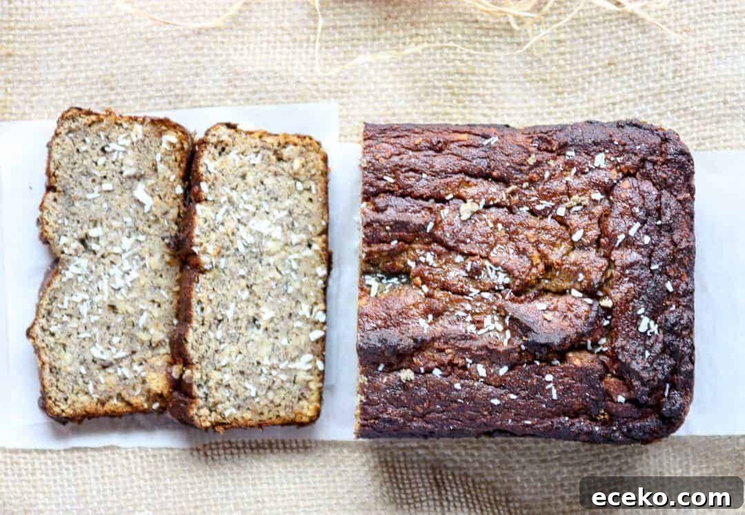 Coconut Loaf being sliced