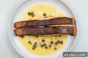 Salmon Beurre Blanc With Capers
