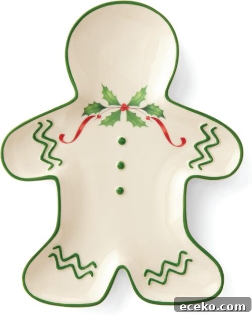 Gingerbread Accent Plate