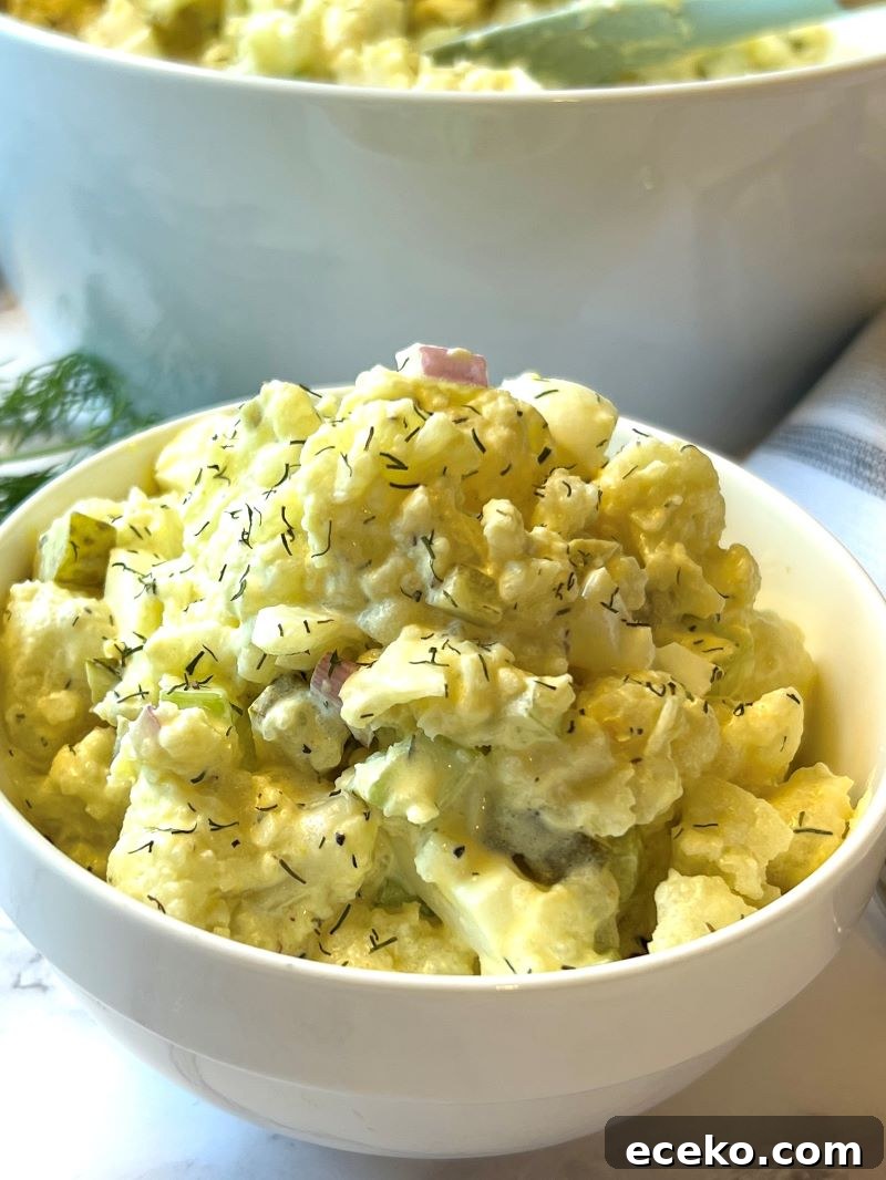 Roasted Cauliflower and Potato Salad with Herb Vinaigrette 8 Herbed cauliflower salad
