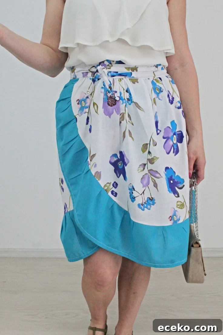 Wrap skirt