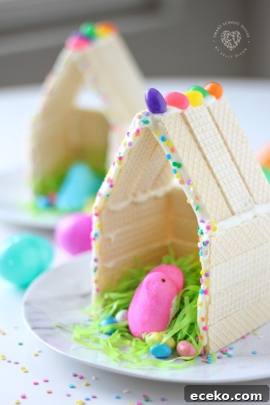 Peeps Houses - a fun Easter craft for kids!