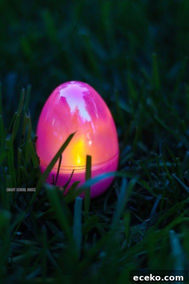 Glow in the Dark Easter Egg Hunt