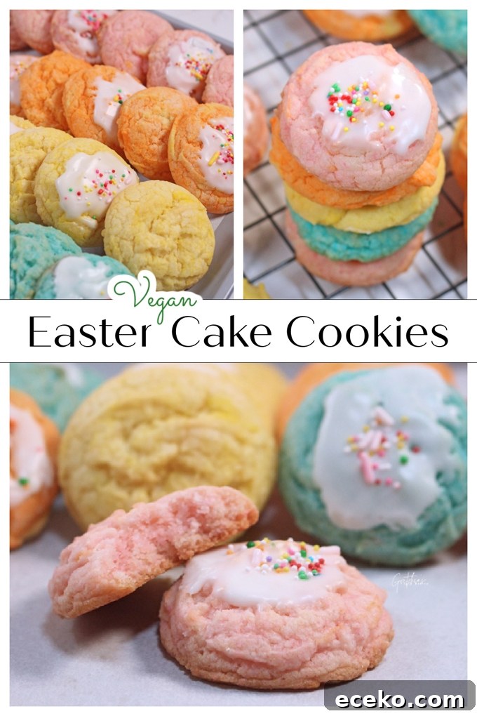 Easter Cake Cookies