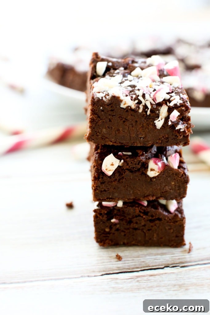 Peppermint Brownies Vegan Gluten-free