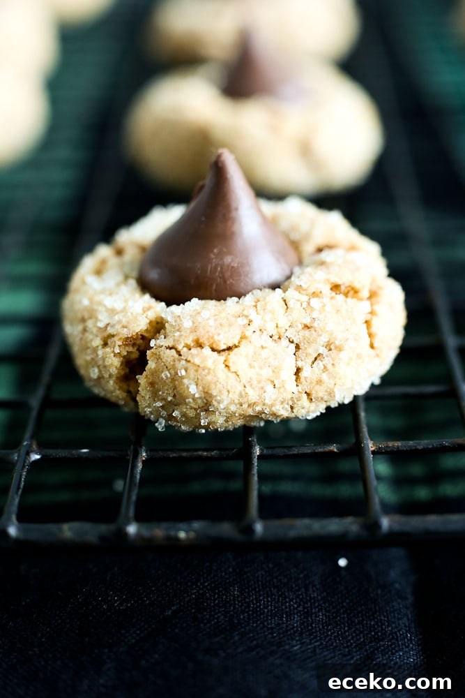 Gluten Free Peanut Butter Blossoms recipe