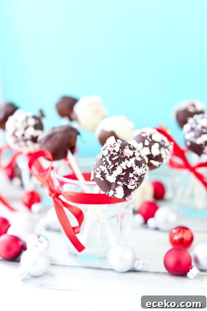 Chocolate Cookie Pops Recipe