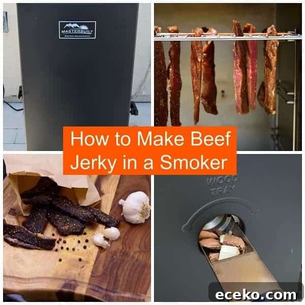 Garden Herb Beef Jerky Recipe 8 Learn how to make beef jerky in a smoker. Great tasting and better than store bought jerky! | Jerkyholic.com