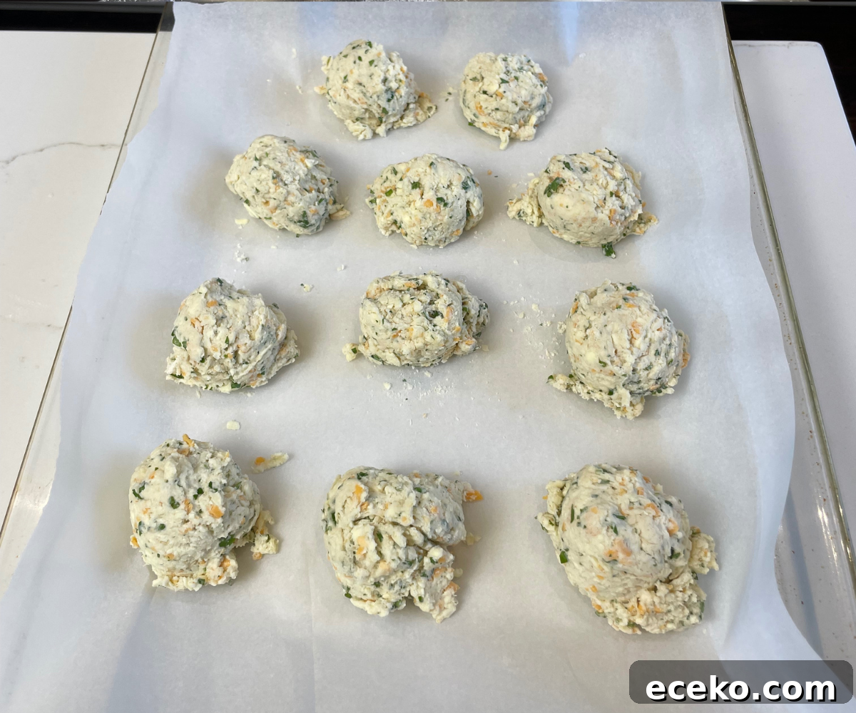 Copycat Red Lobster Cheddar Bay Biscuits Recipe 3 Cold butter and dough