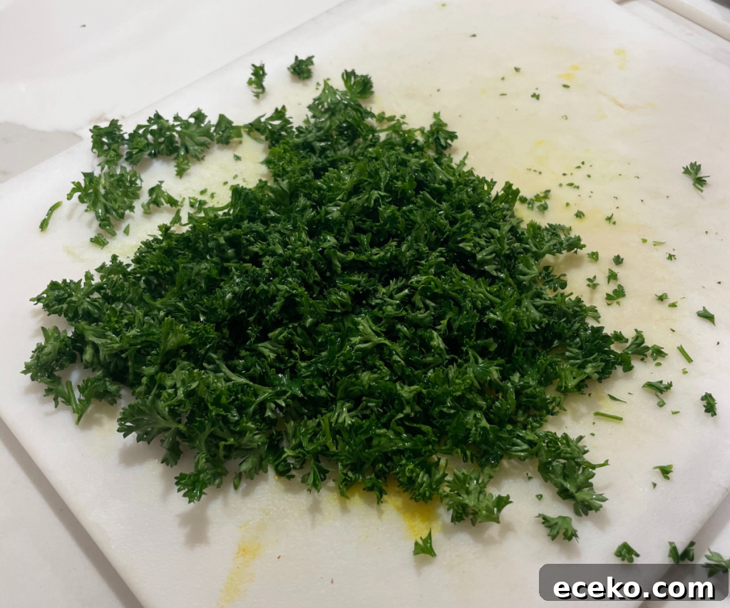 Copycat Red Lobster Cheddar Bay Biscuits Recipe 5 Chopped parsley