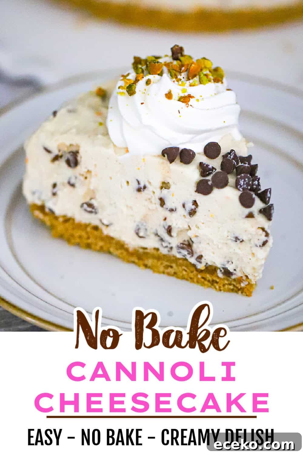 CHOCOLATE CHIP DESSERT WITH RICOTTA AND CREAM CHEESE