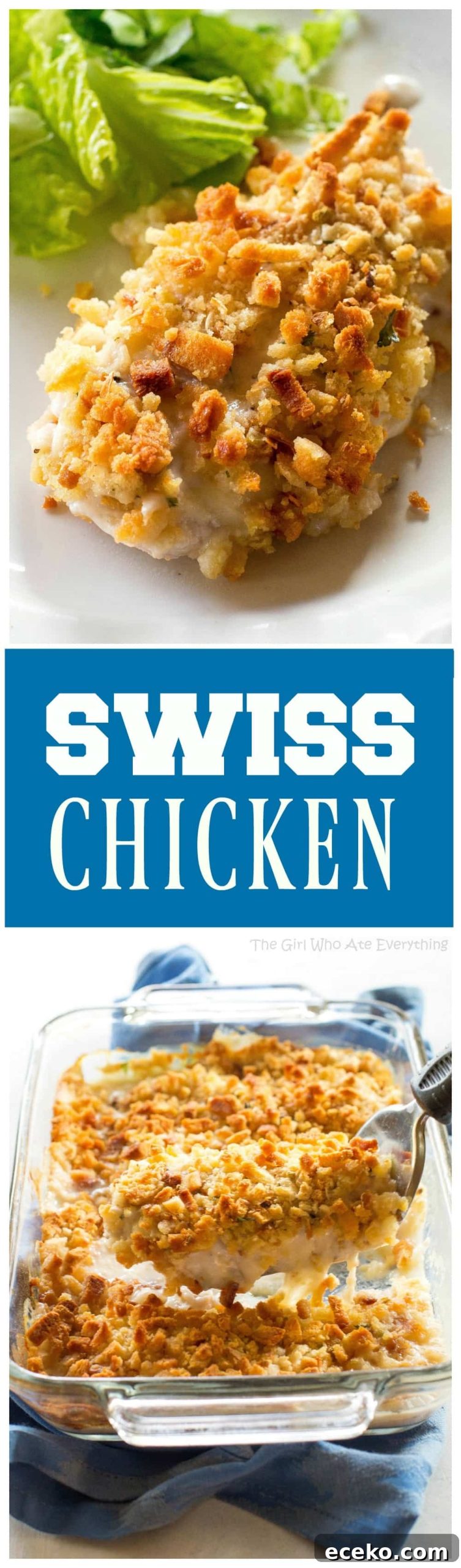 Swiss Chicken - an easy dinner for those busy nights.