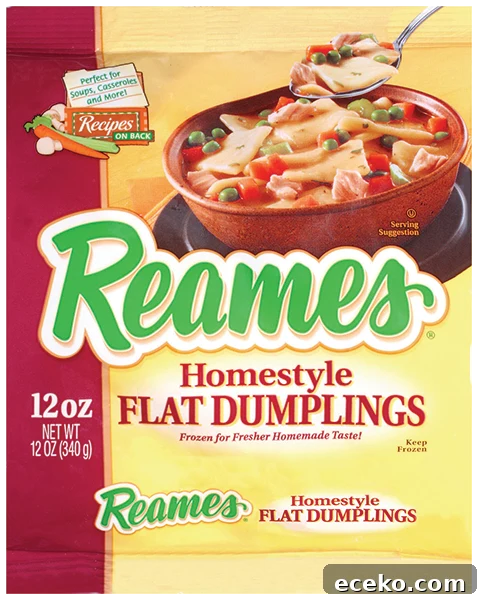 Slow-Cooker Minestrone Soup Recipe for Hearty Weeknight Meals 4 A package of Reames homestyle flat dumplings