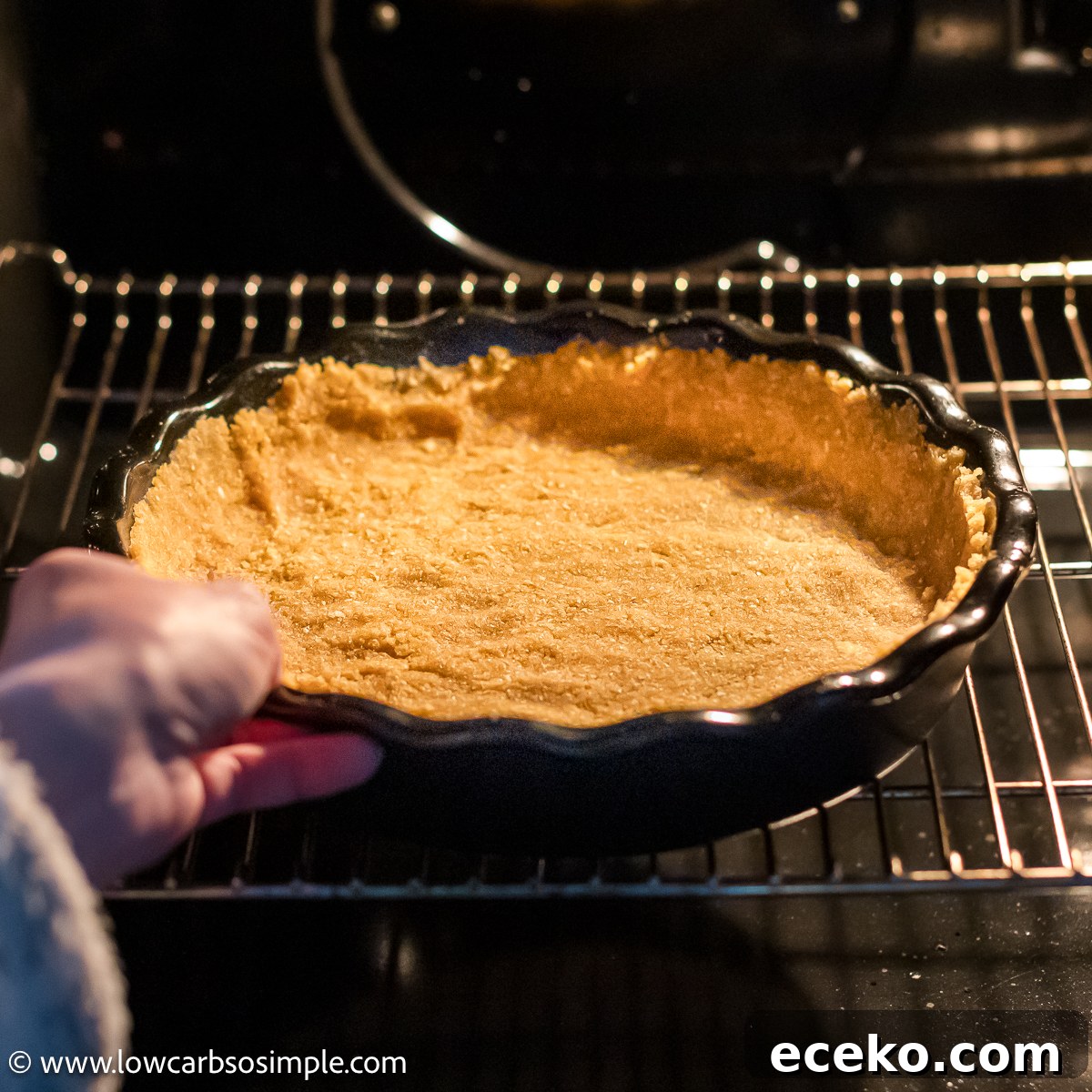 Crispy Baked Carnivore Pie Crust Recipe for Meat Pies 6 Prebaking the Pie Crust | Low-Carb, So Simple