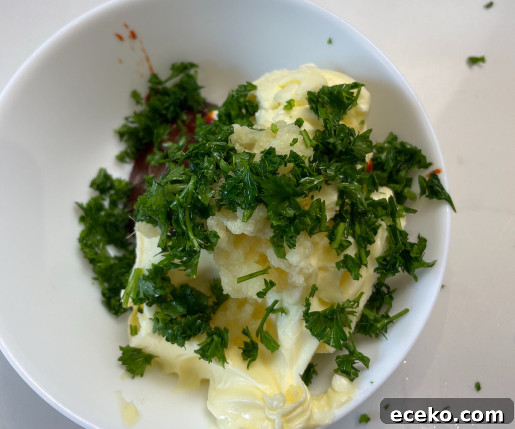 Chopped parsley