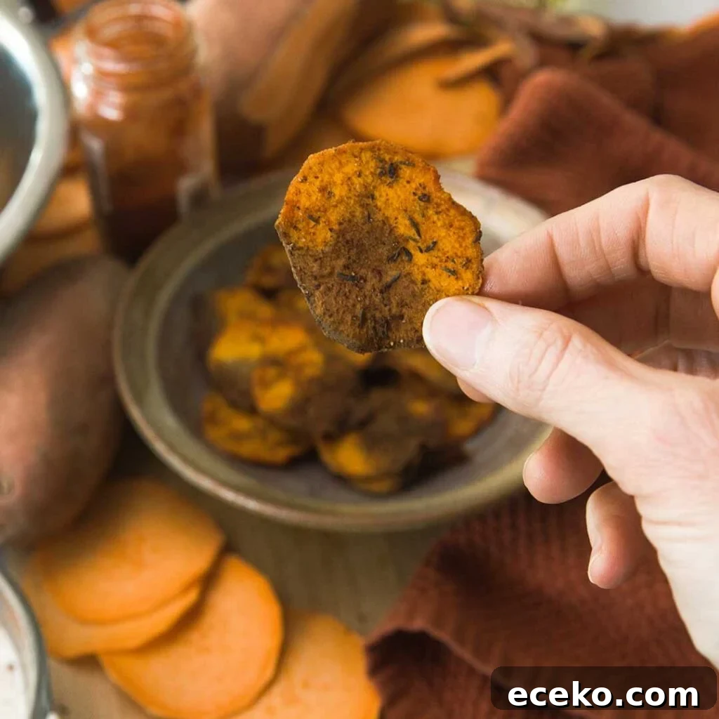 Crispy Air Fryer Sweet Potato Chips Recipe 11 best air fryer sweet potato chips recipe for a quick and healthy snack