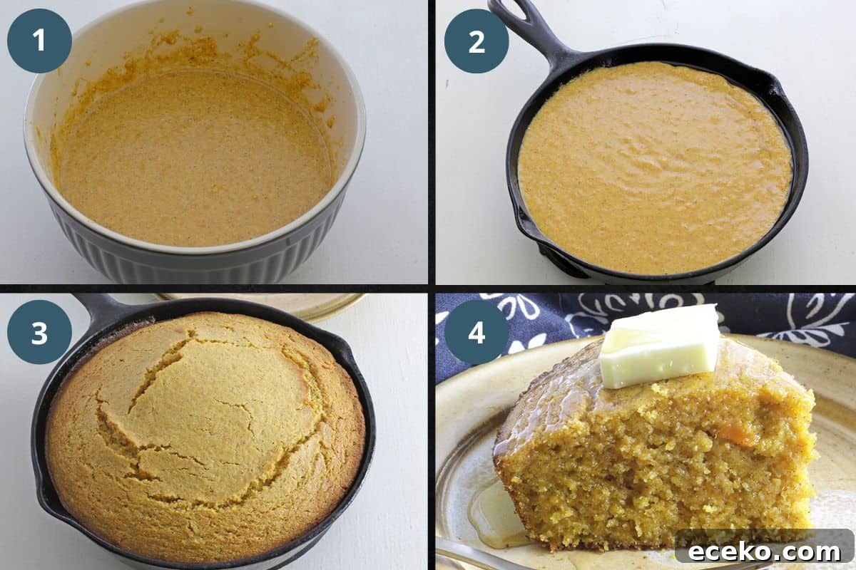 Photo collage of recipe steps.