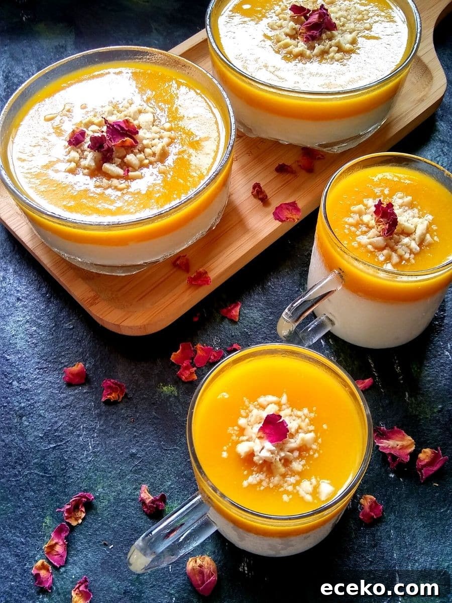 Mahalabia made with mango