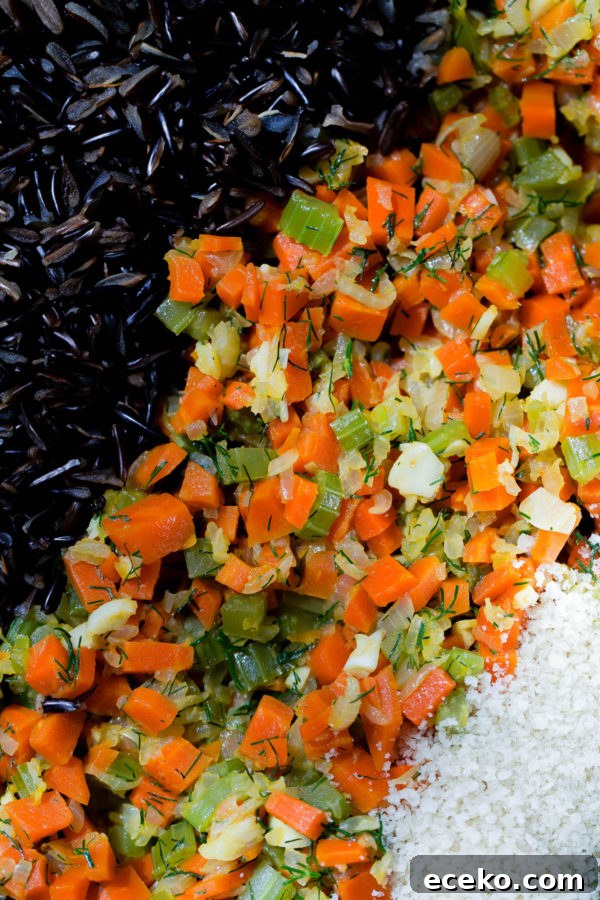 Wild Rice Veggie Burgers with Herbed Ricotta - hearty vegan veggie burger recipe made with wild rice and vegetables!
