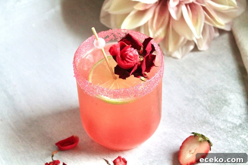 easy tequila valentines drink