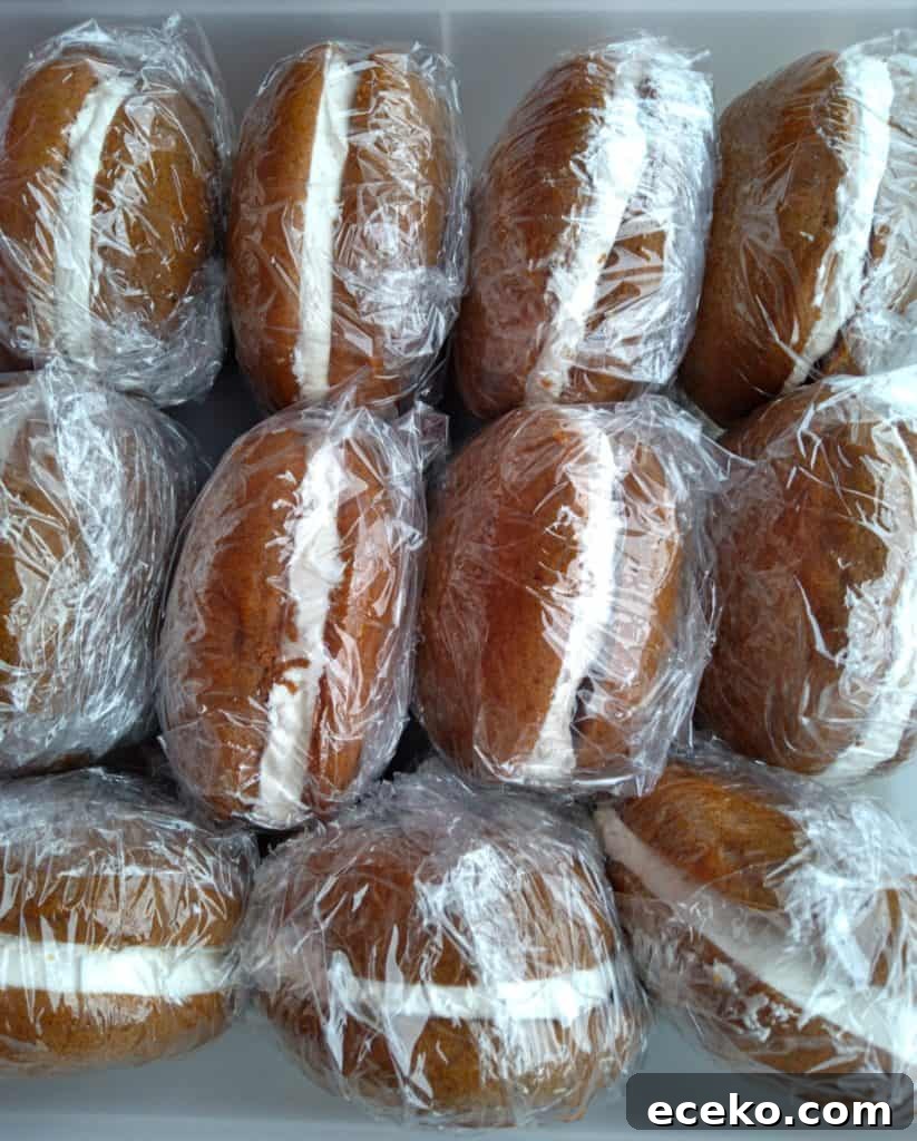 Authentic Amish Pumpkin Whoopie Pies Recipe for Fall Baking 2 Amish whoopie pies