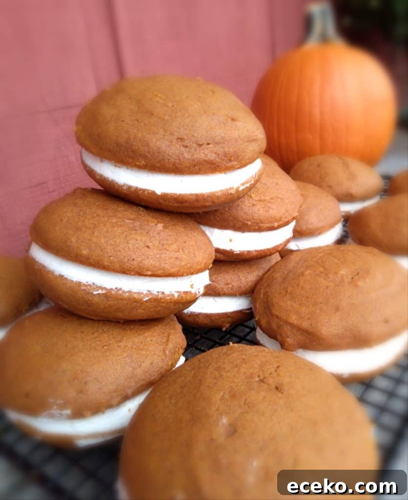 Authentic Amish Pumpkin Whoopie Pies Recipe for Fall Baking 3 pumpkin whoopie pies
