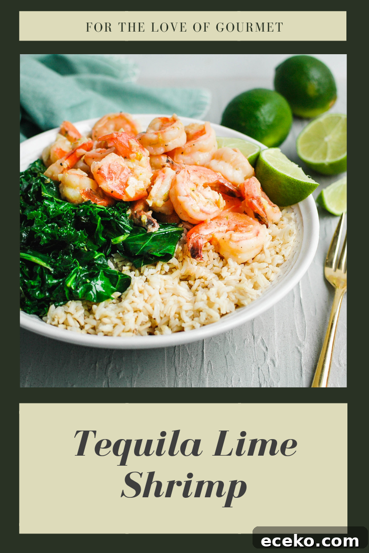 Zesty Tequila-Lime Shrimp Skewers Recipe 6 Tequila lime shrimp is a versatile and delicious recipe to enjoy all summer long! You can grill the shrimp or cook in a skillet for an easy dinner ready in less than 30 minutes. Garlic, tequila, and lime are a great flavor combination to make your new favorite shrimp dish. #shrimp #shellfish #easydinner #dinner