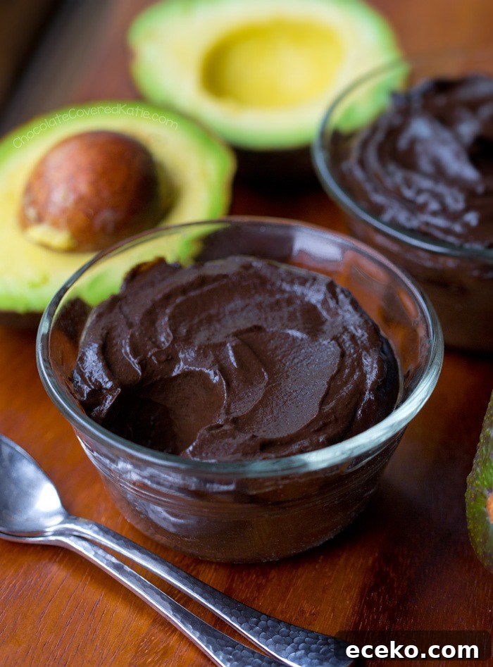 Chocolate Avocado Mousse