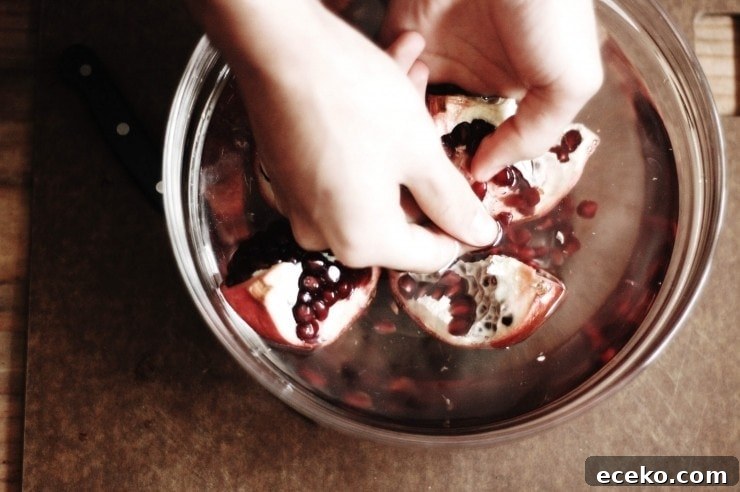 How to Remove Pomegranate Seeds Quickly and Cleanly 5 Separating seeds from pomegranates