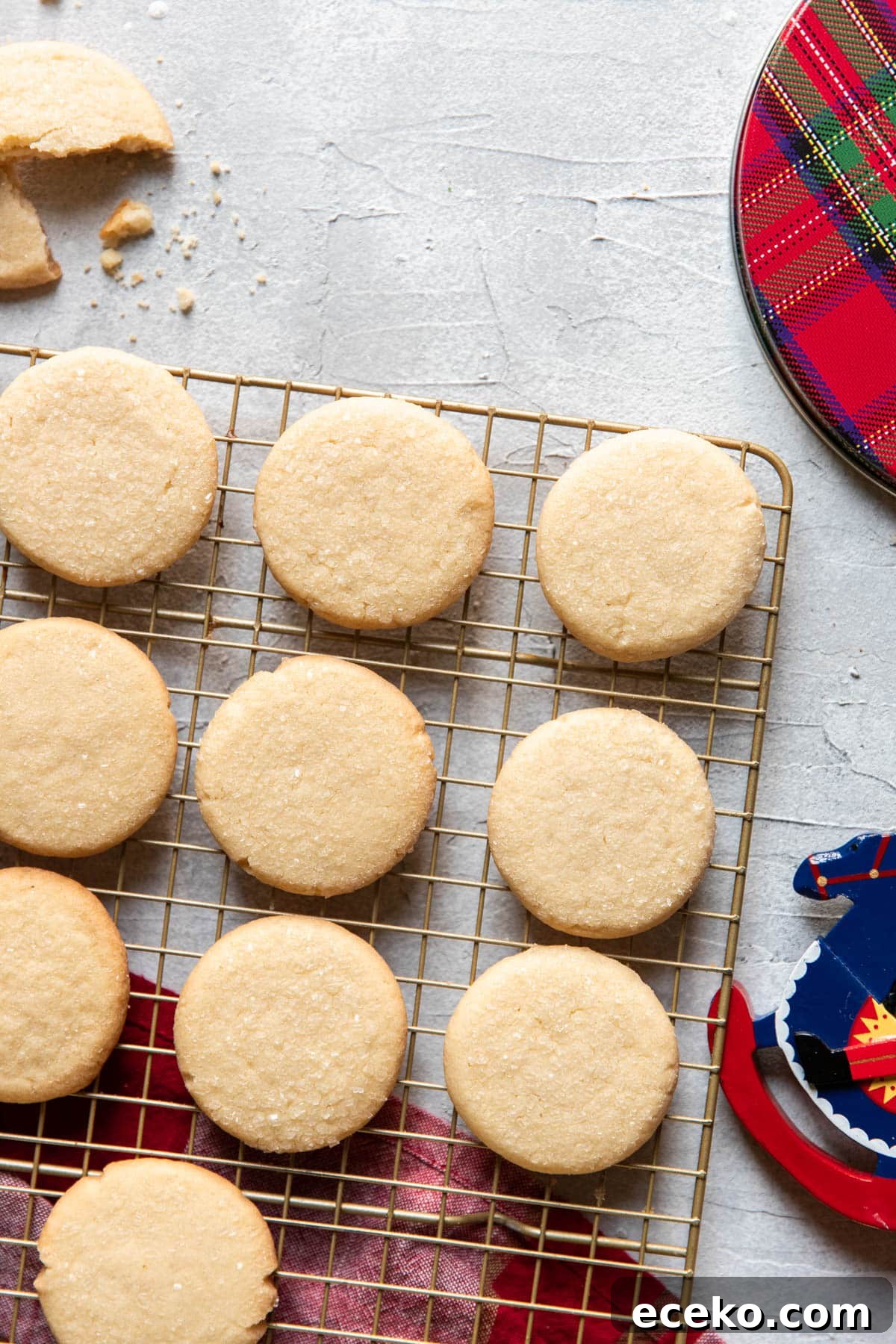 butter cookies tin can christmas cookies