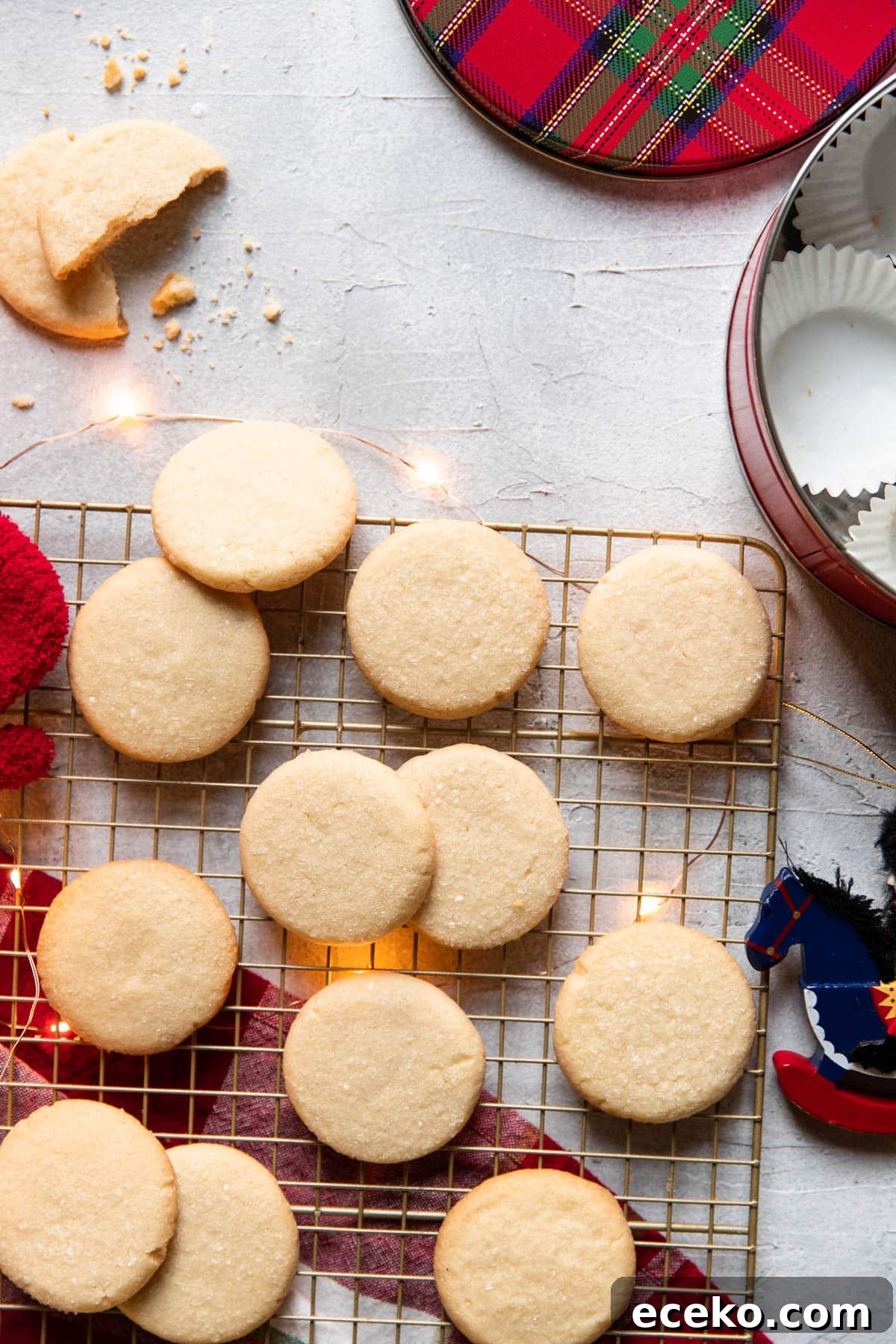 butter cookies tin can christmas cookies