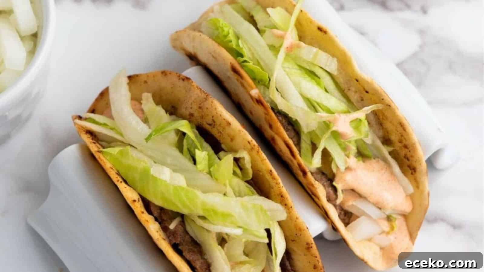 Smash Burger Tacos
