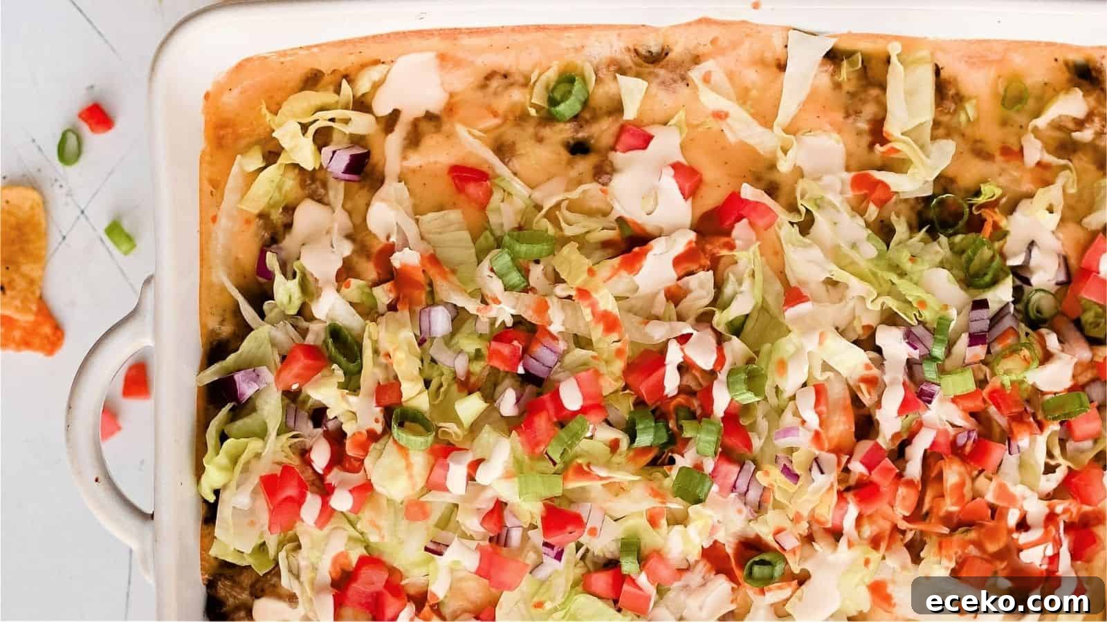 Walking Taco Casserole