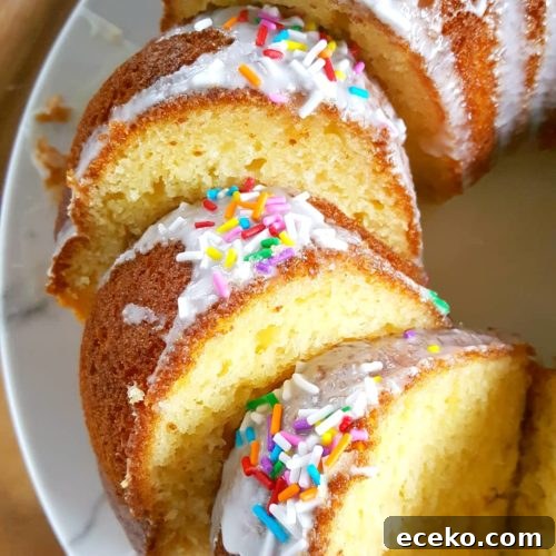 Vanilla Pudding Sour Cream Bundt Cake (Boxed Mix)