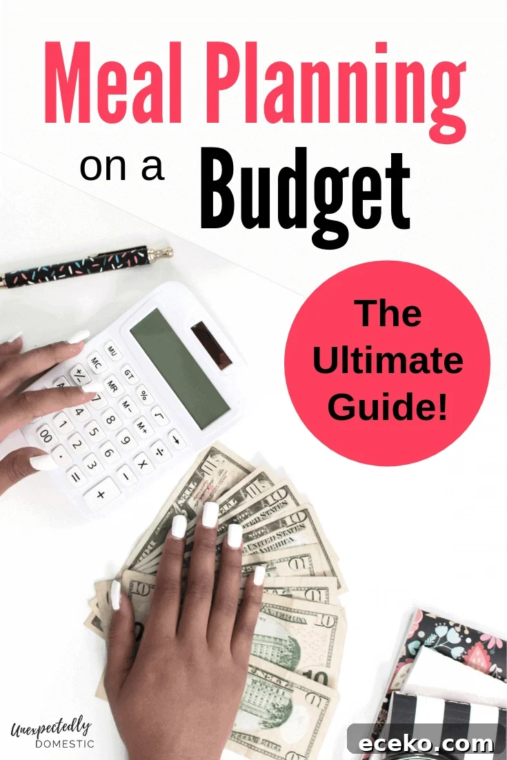 The exact steps for grocery shopping and meal planning on a budget. Use this weekly meal planner template with grocery list to lower your grocery bill!