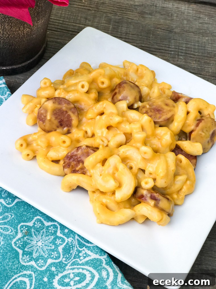 Creamy Pumpkin Sausage Mac and Cheese Recipe 3 Pumpkin Sausage Mac and Cheese