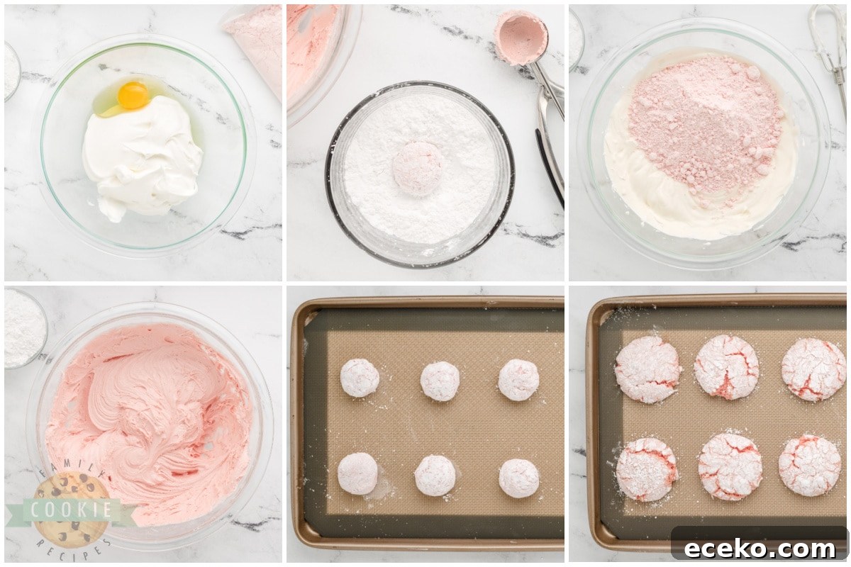 How to make Strawberry Cool Whip Cookies