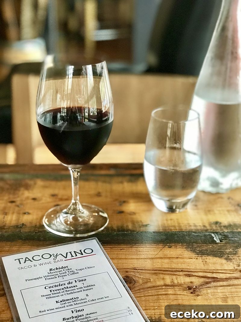 taco y vino restaurant review