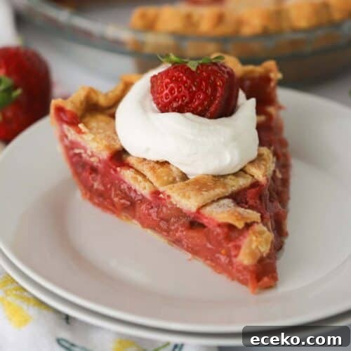 Strawberry Rhubarb Pie
